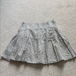 LOFT Garden Ruffle Mini Skirt
